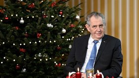 Vánoční poselství prezidenta Miloše Zemana (26. 12. 2021)