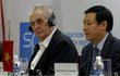 Miloš Zeman na česko-vietnamském ekonomickém fóru v Hanoji