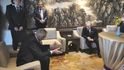 Zeman se v Pekingu sešel s Putinem na konferenci o čínské Hedvábné stezce.