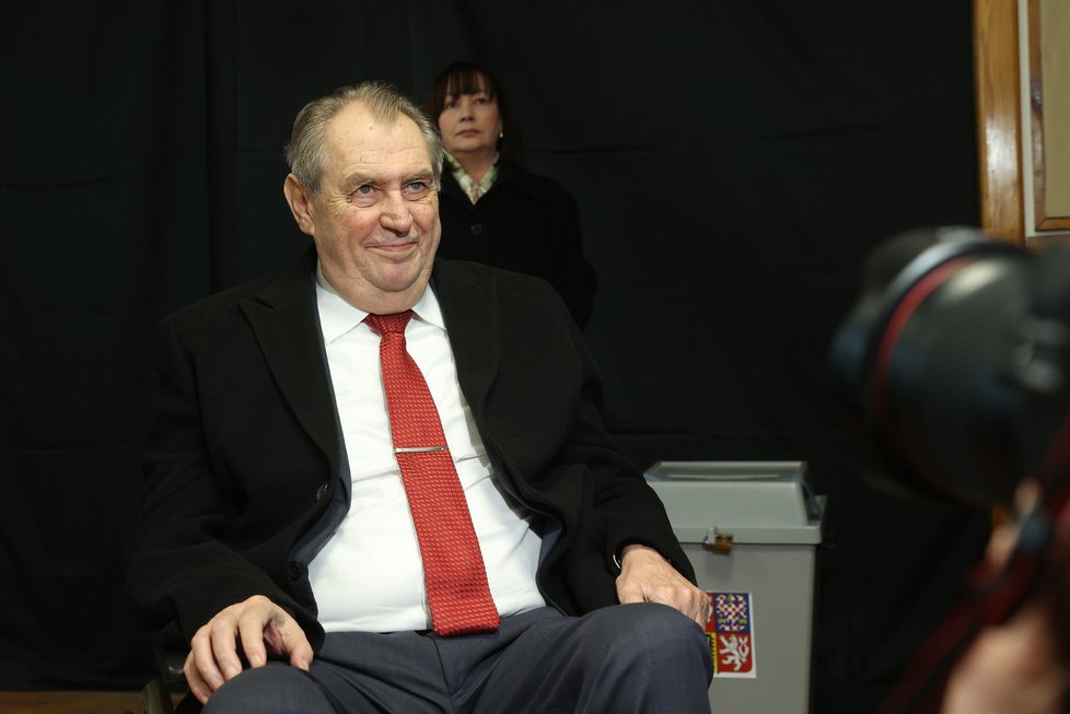 Miloš Zeman volil svého nástupce (27. 1. 2023).