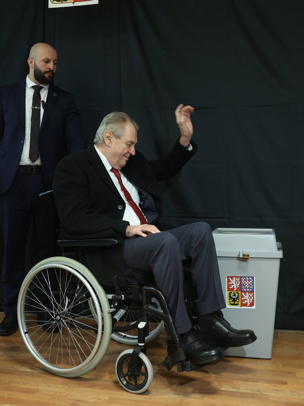 Miloš Zeman volil svého nástupce