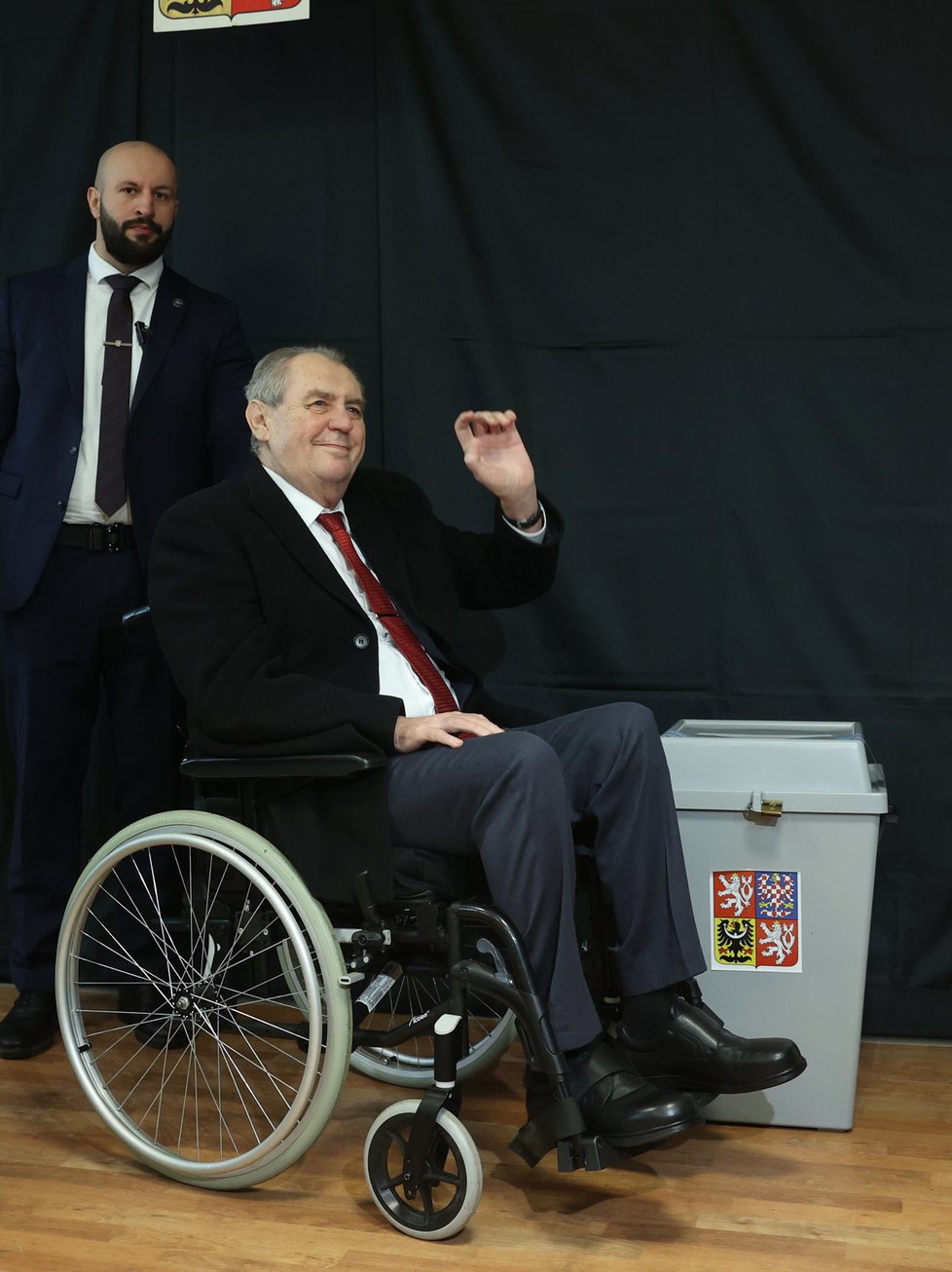 Miloš Zeman volil svého nástupce