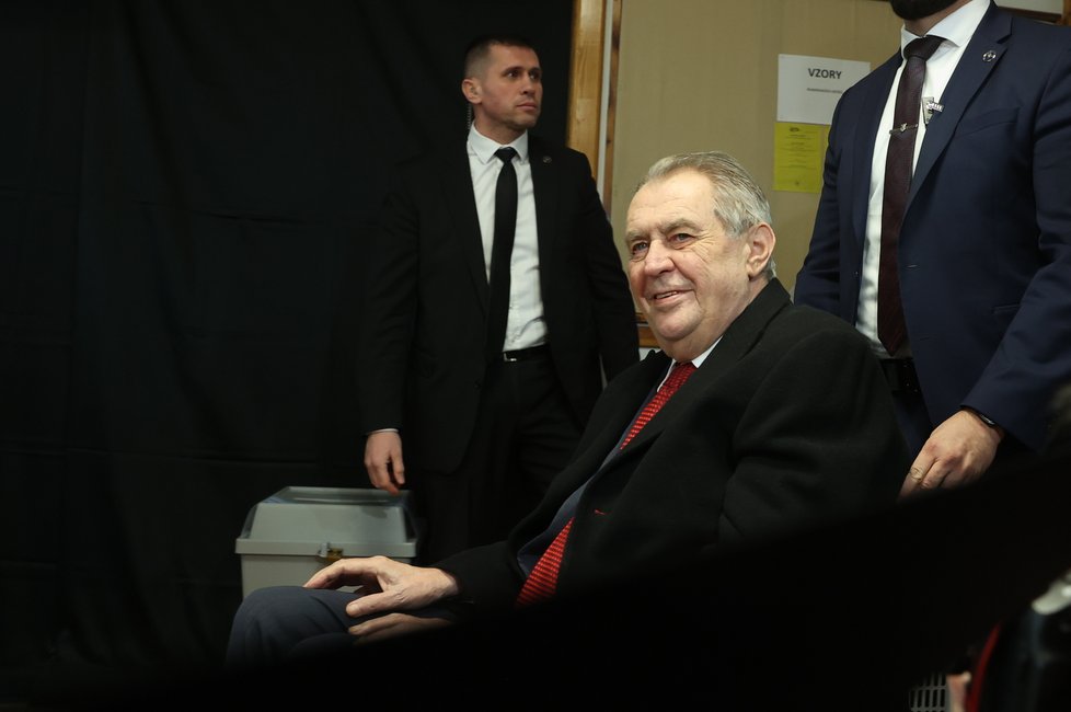 Miloš Zeman volil svého nástupce