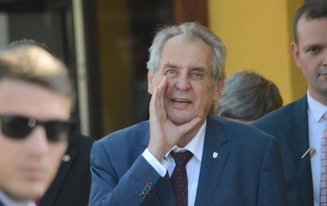 Prezident Miloš Zeman