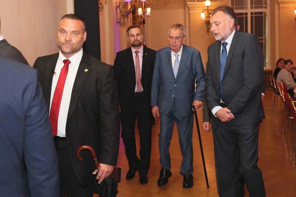 Prezident Miloš Zeman na Žofínském fóru (28.5.2019)