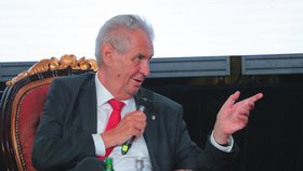 Miloš Zeman navštívil Žofínské fórum. Letošním tématem byla občanská zodpovědnost (23. 5. 2018).