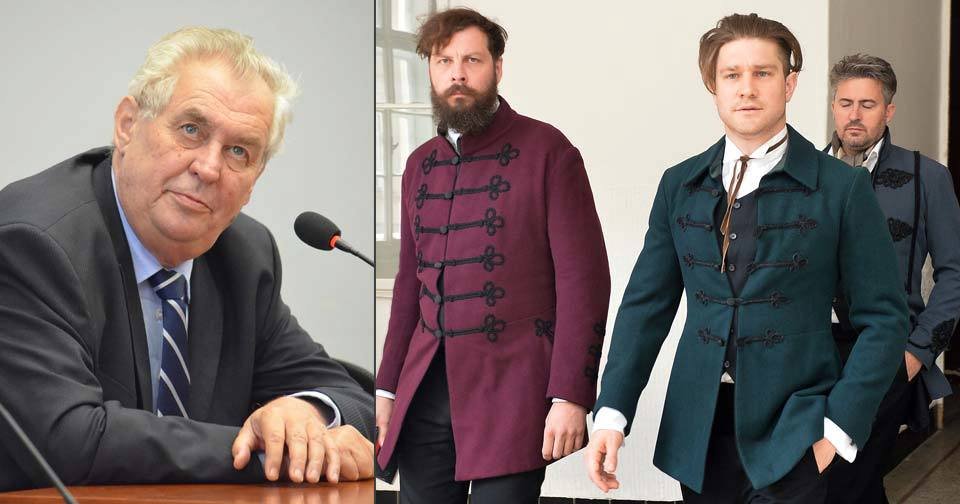 Miloš Zeman se na Vysočině opřel do skupiny Ztohoven