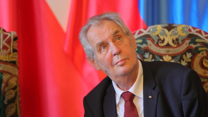 Prezident Miloš Zeman