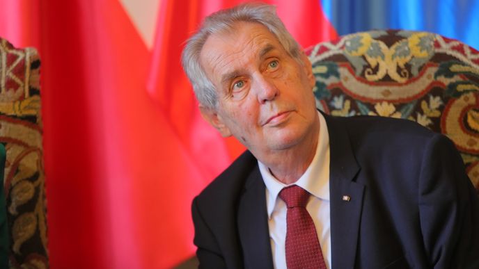 Prezident Miloš Zeman Prezident Miloš Zeman