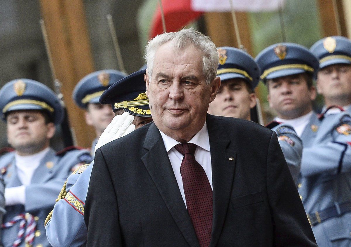 Prezident Miloš Zeman.