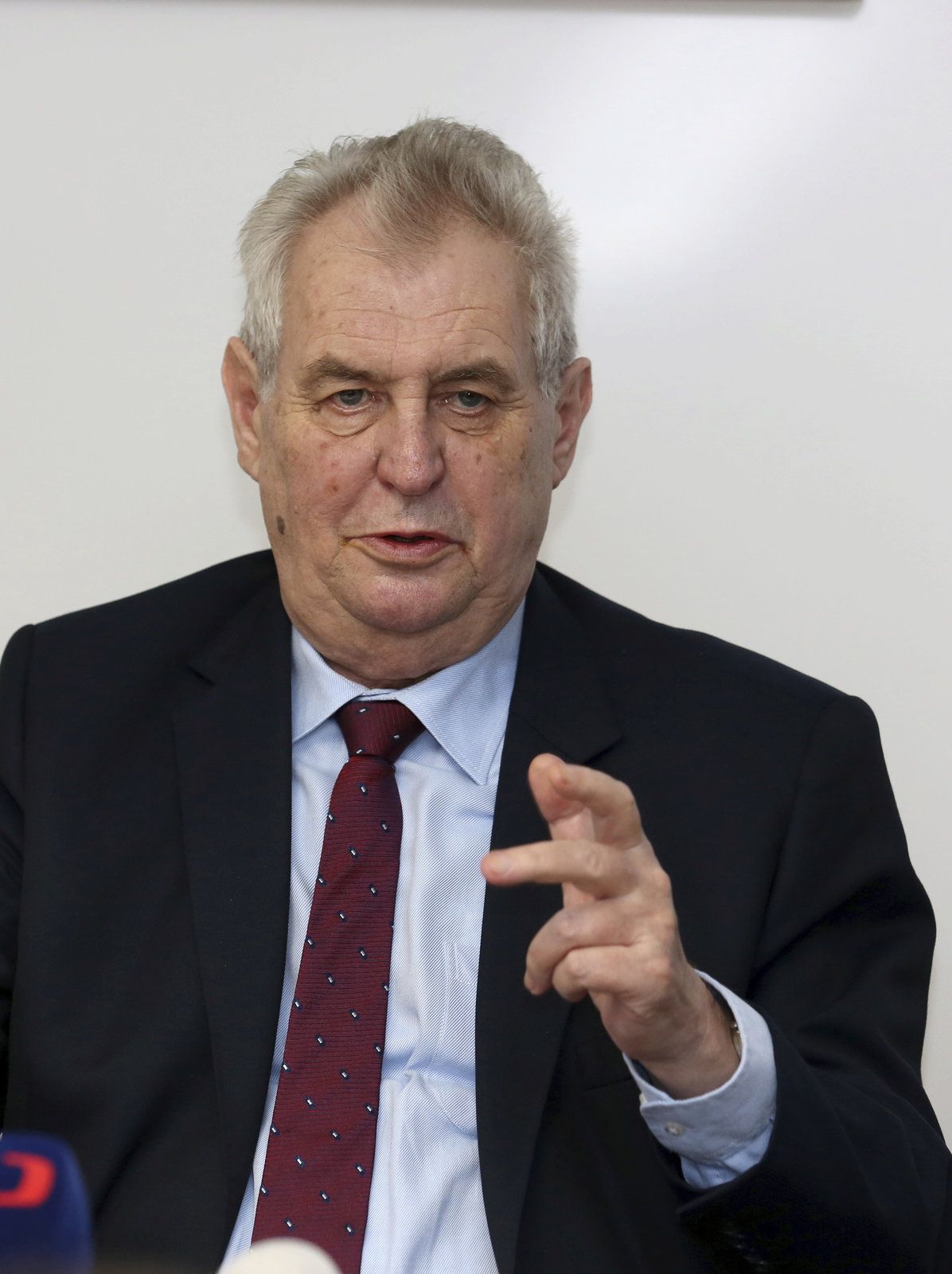 Prezident Miloš Zeman.