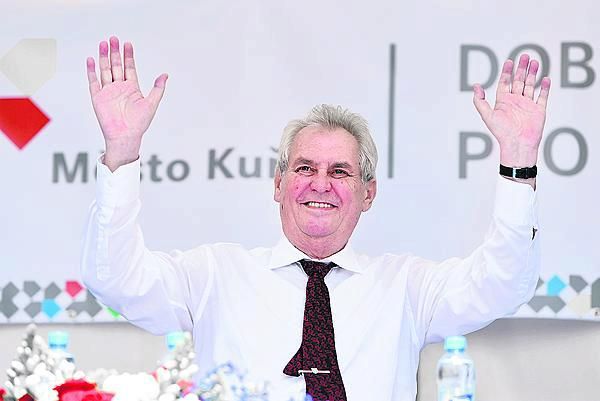 Prezident Miloš Zeman.