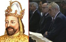 700 let od narození Otce vlasti! Co o něm řekl Zeman?