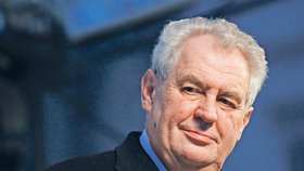 Na místo prezidenta Václava Klause byl zvolený Miloš Zeman
