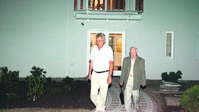 Tajná schůzka skončila pro Grégra velmi pozitivně. Stal se totiž předsedou Sdružení přátel Miloše Zemana...