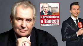 Miloše Zemana (70) bude »grilovat« moderátor David Vaníček (30).