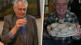 Miloš Zeman svého času prohlásil smrt abstinentům a vegetariánům.