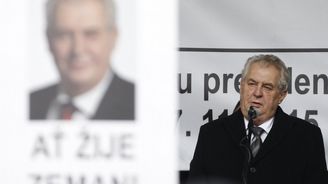 ČT: Asi čtvrtině lidí se nelíbí, jak Zeman uctil 17. listopad