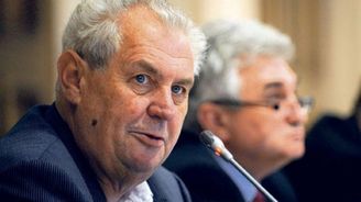 Zeman: Senát je překážkou přímé volby prezidenta