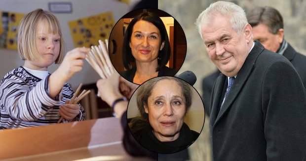 Měl Zeman raději mlčet? Reagují slavné maminky postižených dětí