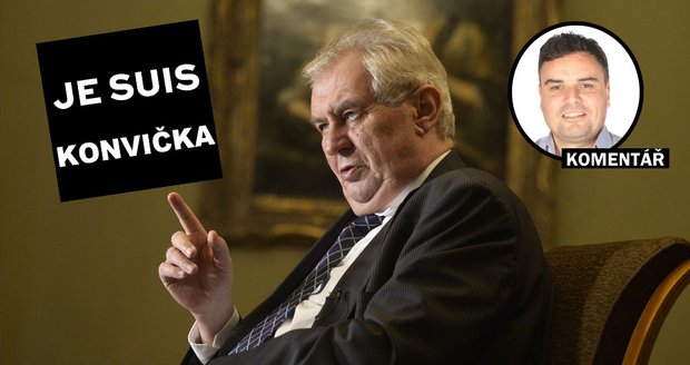 Pamatuje si Miloš Zeman na Konvičku nebo ne?