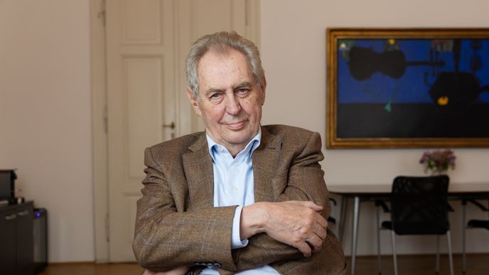Bývalý prezident Miloš Zeman v rozhovoru pro Blesk. Bývalý prezident Miloš Zeman v rozhovoru pro Blesk.