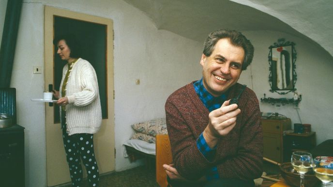 Historické fotky Miloše Zemana