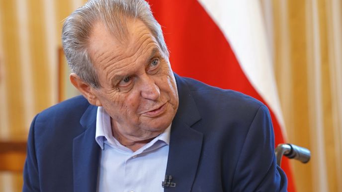 Prezident Miloš Zeman