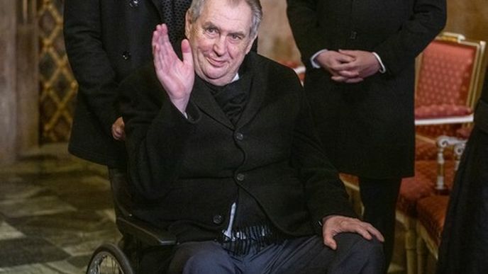 Miloš Zeman končí ve funkci prezidenta ČR v březnu