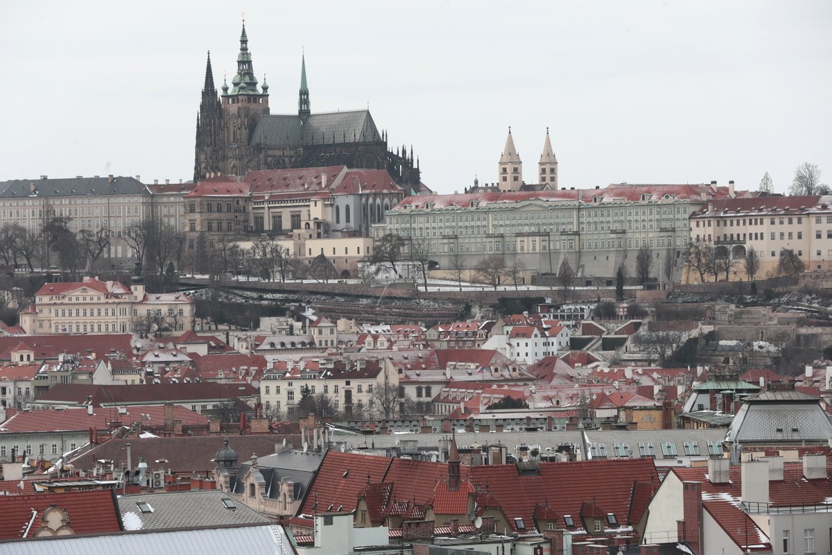 Pražský hrad.