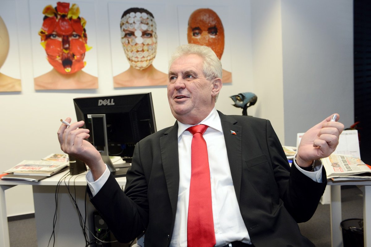 Miloš Zeman.