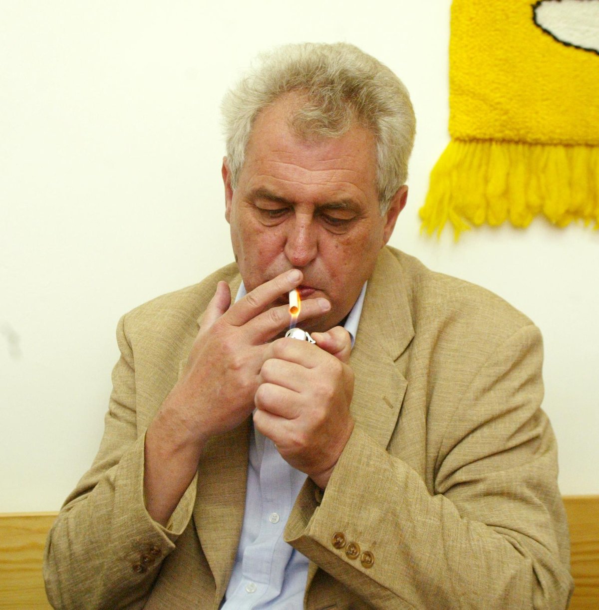 Miloš Zeman.