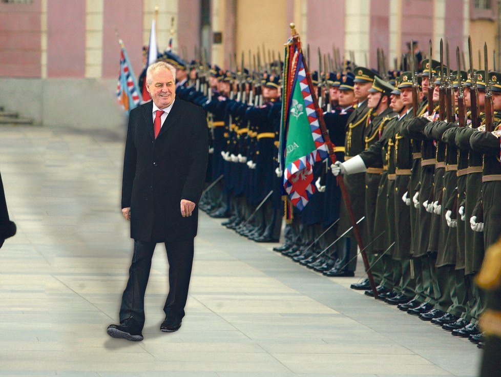 Takhle by mohla vypadat vojenská přehlídka na III. nádvoří Pražského hradu