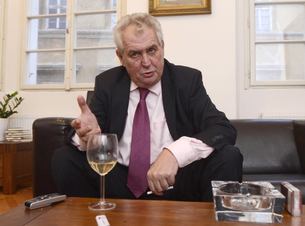 Miloš Zeman.