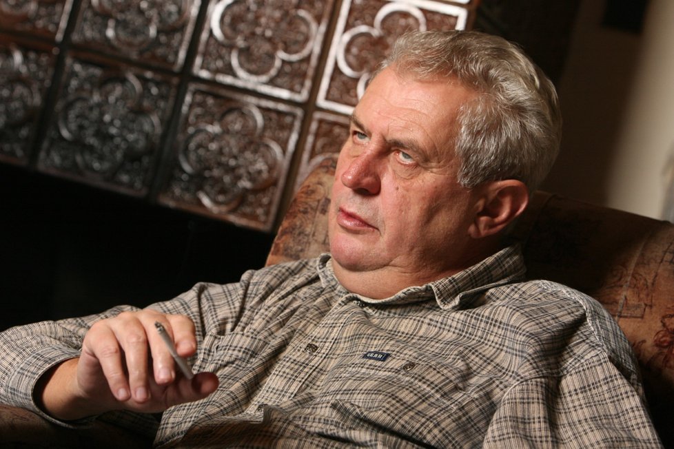 Miloš Zeman.