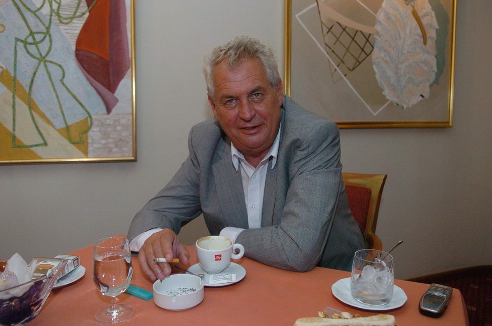 Miloš Zeman.