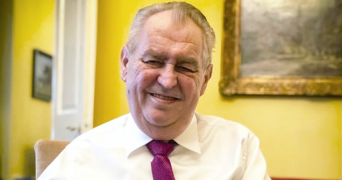 Prezident České republiky Miloš Zeman