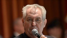 Prezident Miloš Zeman udělil milost vážně nemocnému muži, který si část trestu odpykal.