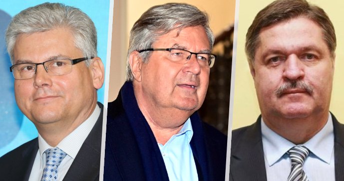 Kdo je kdo v kauze Motol: Miloslav Ludvík, Miroslav Jansta a Pavel Budinský