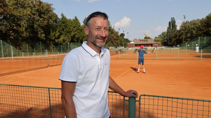 Tenisová šampion Miloslav Mečíř.