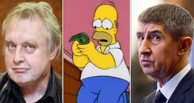 Miloslav Ransdorf přirovnal Andreje Babiše k Homeru Simpsonovi