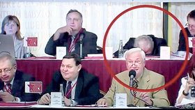 Miloslav Ransdorf prospal schůzi klubu.