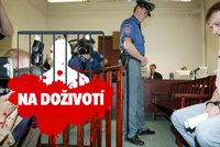 Na doživotí: Sláma brutálně přepadával a vraždil babičky, u soudu se třásl jako drahý pes