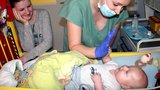 Půlroční Dominik z Ostravy: Leukémií onemocněl v 6. týdnu života