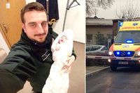 Policista Kristián zachránil malé miminko: Leželo hladové mezi bezdomovci!