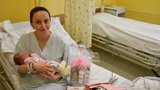 Drama s prvním miminkem Bruntálska: Vendulka zaskočila mámu, narodila se doma
