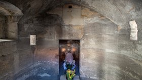 Přesná kopie Božího hrobu v Česku