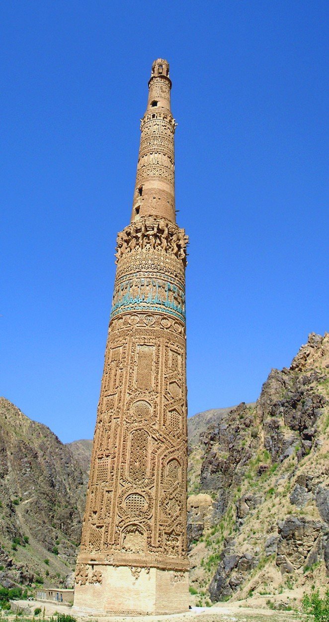 Minaret Jam se nachází v údolí řeky Hari Rud na území Afghánistánu