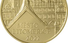 Litoměřice mají vlastní zlatou minci v hodnotě 5000 korun!