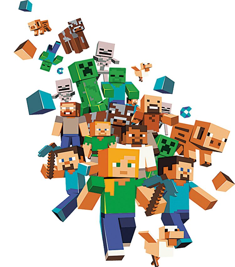 Minecraft je jednou z prvních vlaštovek, který umí tzv. cross-platformový multiplayer